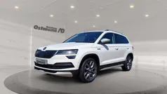 Candy weiss met. Gebraucht 2021 Skoda Karoq SUV | 27.660 € (Fairer Preis)