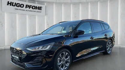 Schwarz Gebraucht 2024 Ford Focus ST-Line X Kombi | 25.590 € (Fairer Preis)