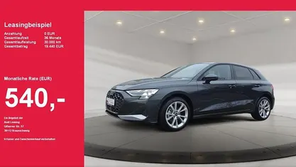 Manhattangrau metallic Gebraucht 2025 Audi A3 Advanced Plus Limousine | 31.988 € (Superpreis)