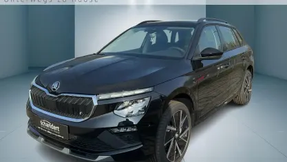 Gebraucht Skoda Kamiq Tour 116 PS (85 kW) 2025 Schwarzmagic perleffekt (schwarz) metallic SUV