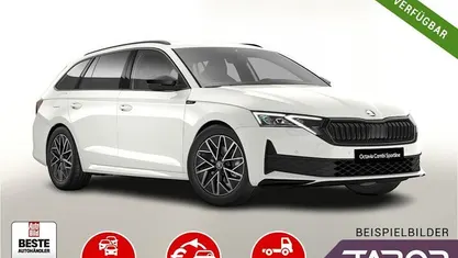 Weiß Neu 2025 Skoda Octavia SportLine Kombi | 33.588 € (Guter Preis)