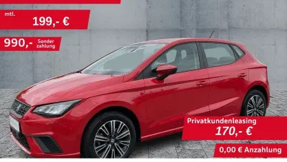 Gebraucht Seat Ibiza Style 116 PS (85 kW) 2024 Rot Kleinwagen