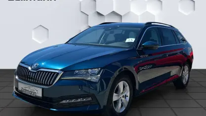 Gebraucht Skoda Superb Ambition 150 PS (110 kW) 2023 Blau Kombi