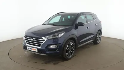 Gebraucht Hyundai Tucson Premium 177 PS (130 kW) 2019 Blau SUV