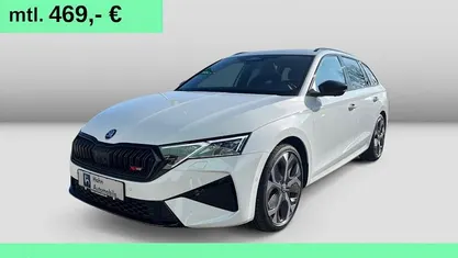 Brugt Skoda Octavia RS 265 HK (194 kW) 2026 Hvid Stationcar