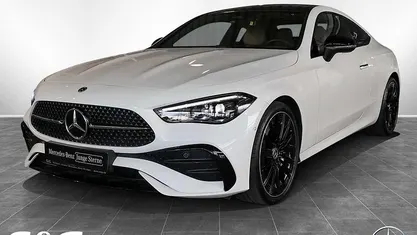 Unilack polarweiß Gebraucht 2024 Mercedes CLE200 Night Coupé | 49.880 € (Fairer Preis)