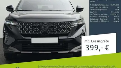 Schwarz Neu 2025 Renault Espace Esprit Alpine Van / Kleinbus | 46.790 € (Fairer Preis)