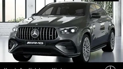 Grau Gebraucht 2025 Mercedes GLE53 AMG Night Coupé | 119.900 € (Fairer Preis)