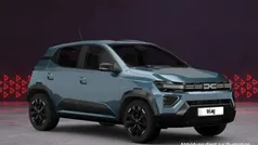 Blau Neu 2025 Dacia Spring Extreme Kleinwagen | 16.440 € (Guter Preis)
