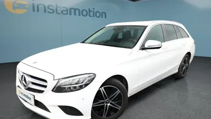 Brugt Mercedes C200 160 HK (117 kW) 2021 Hvid Stationcar