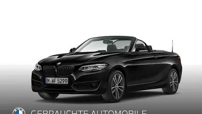Schwarz Gebraucht 2019 BMW 218 Sport Line Cabrio | 22.498 € (Fairer Preis)