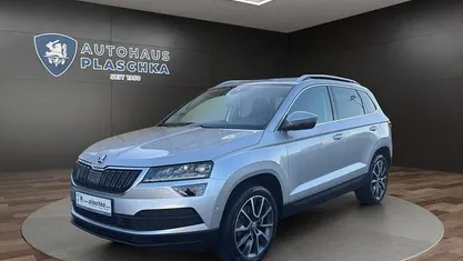 Gebraucht Skoda Karoq Style 150 PS (110 kW) 2018 Brilliantsilber SUV