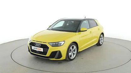 Gebraucht Audi A1 Sportback S-Line 2021 Gelb Kleinwagen