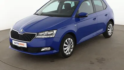 Gebraucht Skoda Fabia Drive 60 PS (44 kW) 2020 Blau Limousine