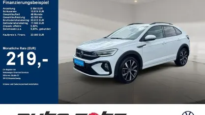 Gebraucht VW Taigo R-line 150 PS (110 kW) 2022 Weiß SUV