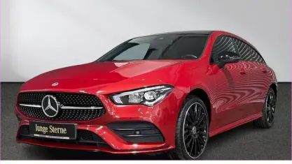 Gebraucht Mercedes CLA250e Shooting Brake AMG line 218 PS (160 kW) 2023 Rot Kombi