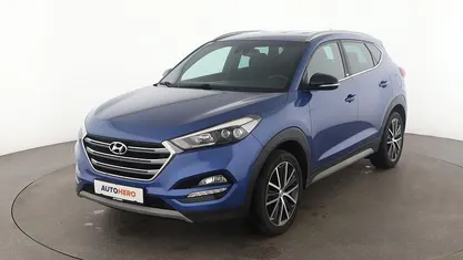 Blau Gebraucht 2018 Hyundai Tucson Passion Plus SUV | 15.180 € (Guter Preis)