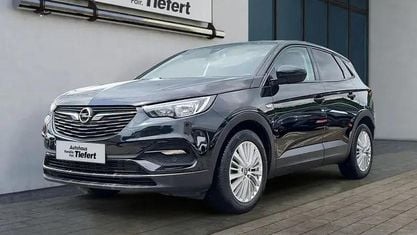 Gebraucht Opel Grandland X Edition 131 PS (96 kW) 2018 Diamant schwarz metallic (metallic) SUV
