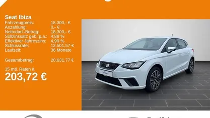 Second-hand Seat Ibiza Style 116 CP (85 kW) 2024 Alb Hatchback