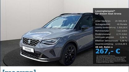 Nowe Seat Arona Black Edition 116 KM (85 kW) 2026 Szary SUV