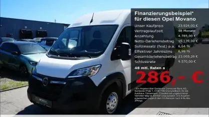 Käytetty Opel Movano S 140 HP (102 kW) 2024 Valkoinen Van