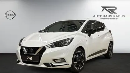 Weiß Gebraucht 2021 Nissan Micra Limousine | 14.190 € (Fairer Preis)
