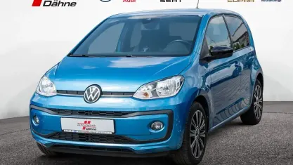 Gebraucht VW up! Active 65 PS (47 kW) 2022 Blau / costa azul (metallic) Kleinwagen