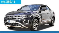 Schwarz Gebraucht 2025 VW T-Roc Cabriolet Style Cabrio | 36.390 € (Fairer Preis)