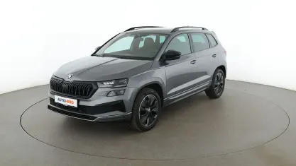Gebraucht Skoda Karoq SportLine 190 PS (139 kW) 2023 Grau SUV