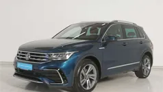 Blau Gebraucht 2024 VW Tiguan R-line SUV | 38.440 € (Superpreis)