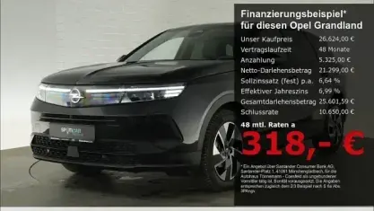 Gebraucht Opel Grandland X S 145 PS (106 kW) 2025 Schwarz SUV