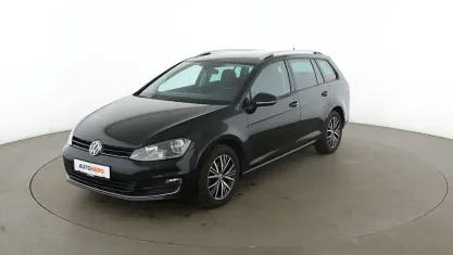 Gebraucht VW Golf VII Allstar 150 PS (110 kW) 2016 Schwarz Kombi