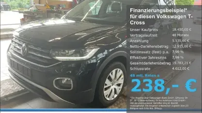 Gebraucht VW T-Cross Style 110 PS (80 kW) 2022 SUV