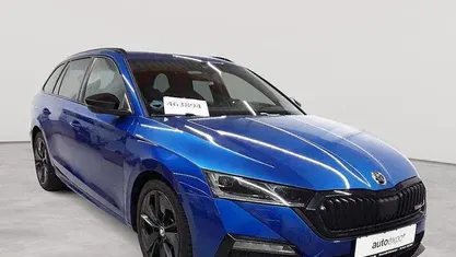 Race blau metallic Gebraucht 2021 Skoda Octavia RS Kombi | 27.990 € (Fairer Preis)