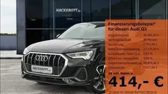 Schwarz Gebraucht 2020 Audi Q3 S-Line SUV | 30.980 € (Fairer Preis)
