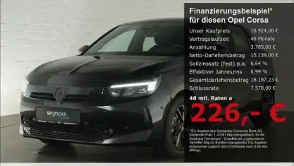 Gebraucht Opel Corsa 110 PS (80 kW) 2025 Schwarz Kleinwagen