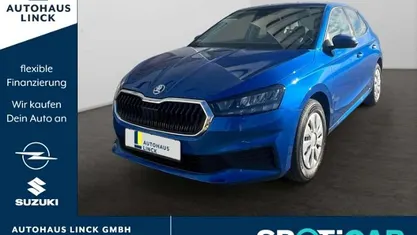 Gebraucht Skoda Fabia Selection 80 PS (58 kW) 2023 Farbe: blau Limousine