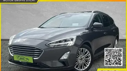 Gebraucht Ford Focus Titanium 150 PS (110 kW) 2019 Magneticgrau (metallic) Limousine