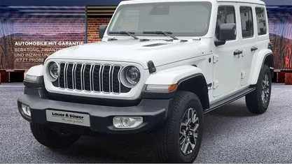 Neu Jeep Wrangler Sahara 272 PS (200 kW) 2025 Weiß SUV