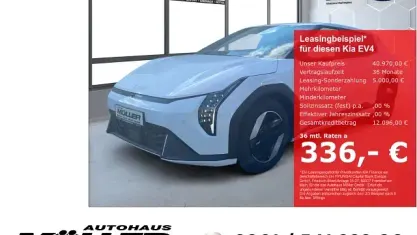 Neu Kia EV4 Earth 150 kW (204 PS) 2026 Weiß Limousine