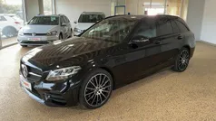 Schwarz Gebraucht 2019 Mercedes C300 AMG line Kombi | 25.750 € (Fairer Preis)