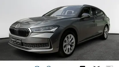 Uusi Skoda Superb Selection 150 HP (110 kW) 2025 Harmaa Farmari