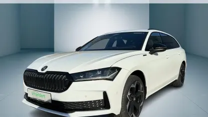 Neu Skoda Superb SportLine 204 PS (150 kW) 2026 Purity weiss, purity weiss Kombi