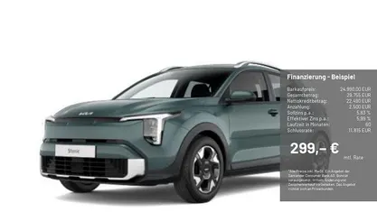 Neu Kia Stonic Vision 101 PS (74 kW) 2026 Adventure green SUV