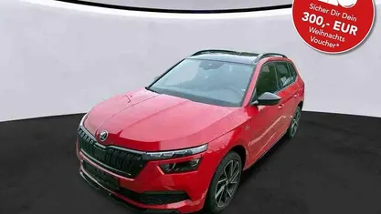 Velvet rot (rot) Gebraucht 2021 Skoda Kamiq Monte Carlo SUV | 23.440 € (Fairer Preis)