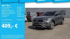 Indiumgrau metallic schwarz Gebraucht 2025 VW T-Roc IQ Drive SUV | 33.990 € (Fairer Preis)