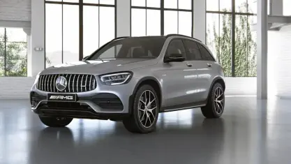 Gebraucht Mercedes GLC43 AMG AMG 287 PS (211 kW) 2021 Metalliclack hightechsilber SUV