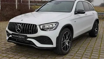 Unilack polarweiß Gebraucht 2021 Mercedes GLC43 AMG AMG SUV | 47.990 € (Fairer Preis)