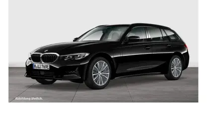 Gebraucht BMW 330e Sport Line 292 PS (214 kW) 2021 Schwarz ii Kombi