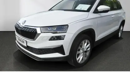 Gebraucht Skoda Karoq Style 150 PS (110 kW) 2022 Moonweiß perleffekt SUV